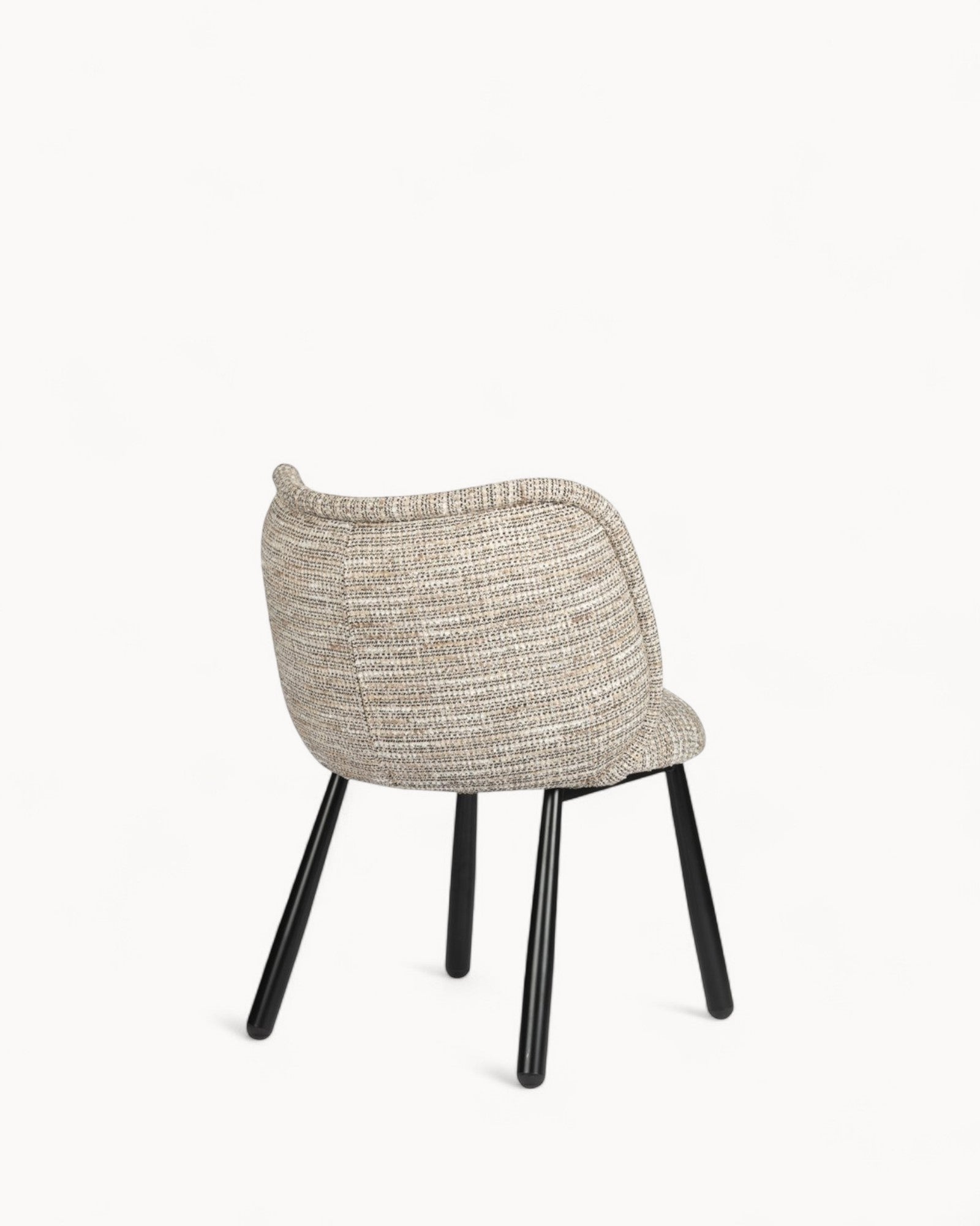 Pole to Pole Chair Set - Beige - Modern - Upholstered - Set of 2