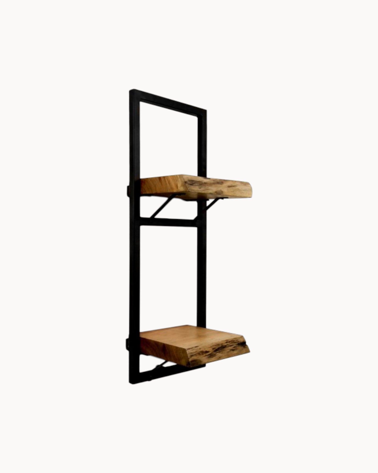 Wall Shelf - HSM Collection Levels - Acacia Wood & Metal - 70cm
