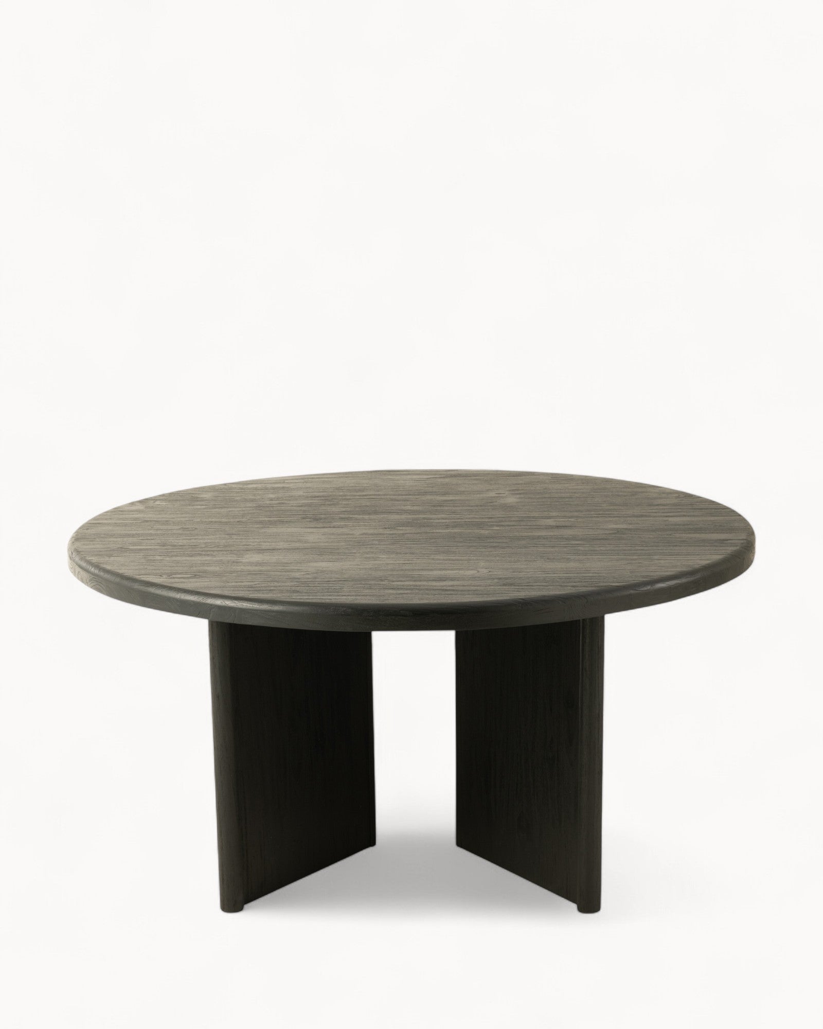 J-Line - Dining Table Round - Teak Black - 150 cm - Modern and Robust
