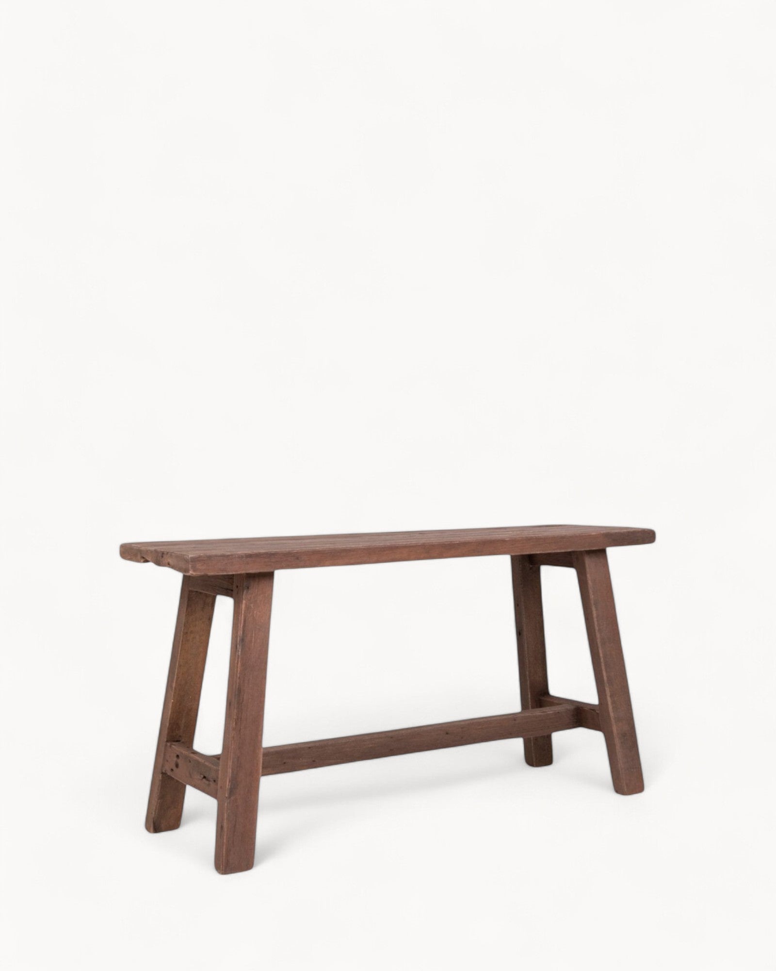 Teak Bench Barcelona - Teak - Brown - 90x25x45 cm - Robust Seating