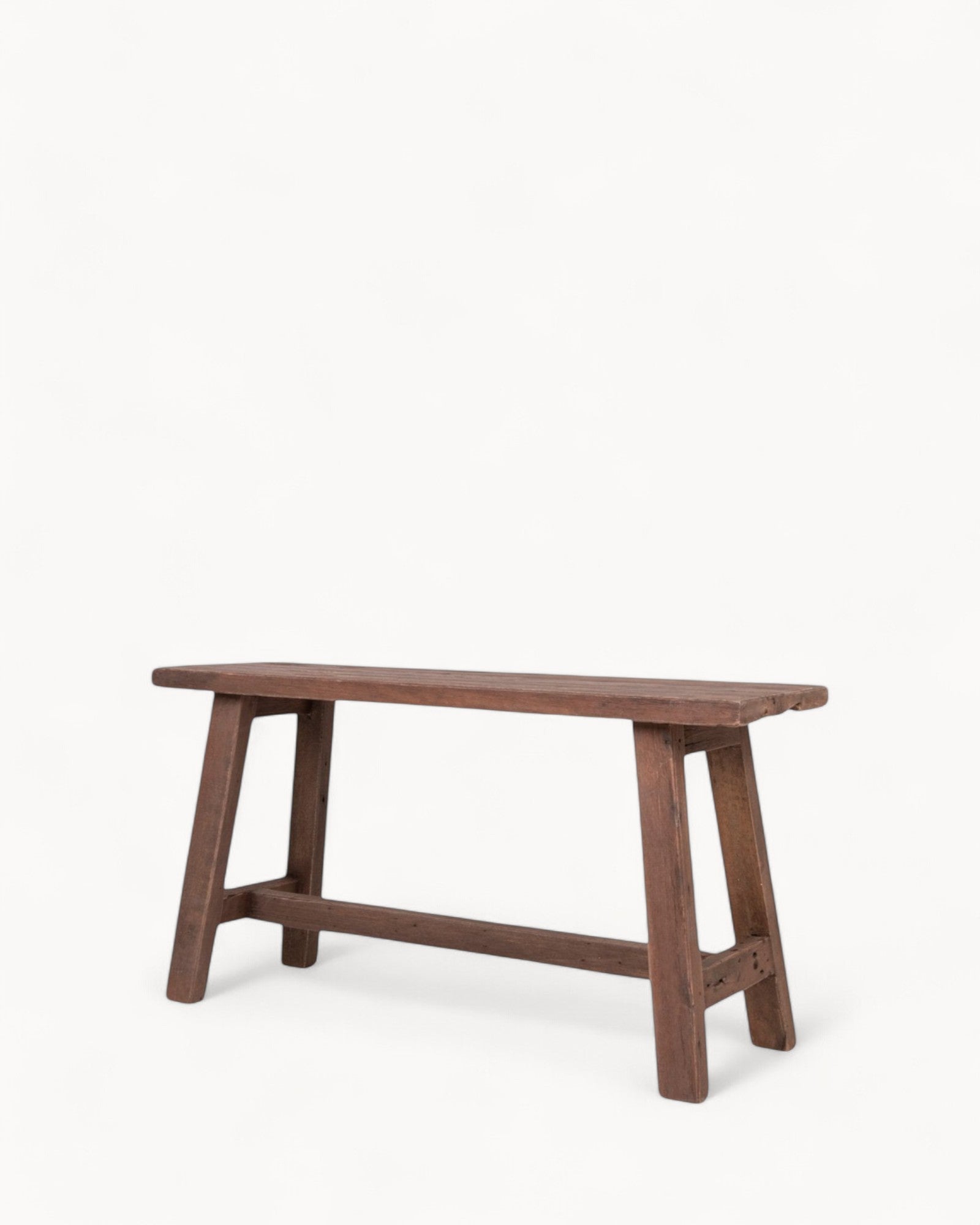 Teak Bench Barcelona - Teak - Brown - 90x25x45 cm - Robust Seating