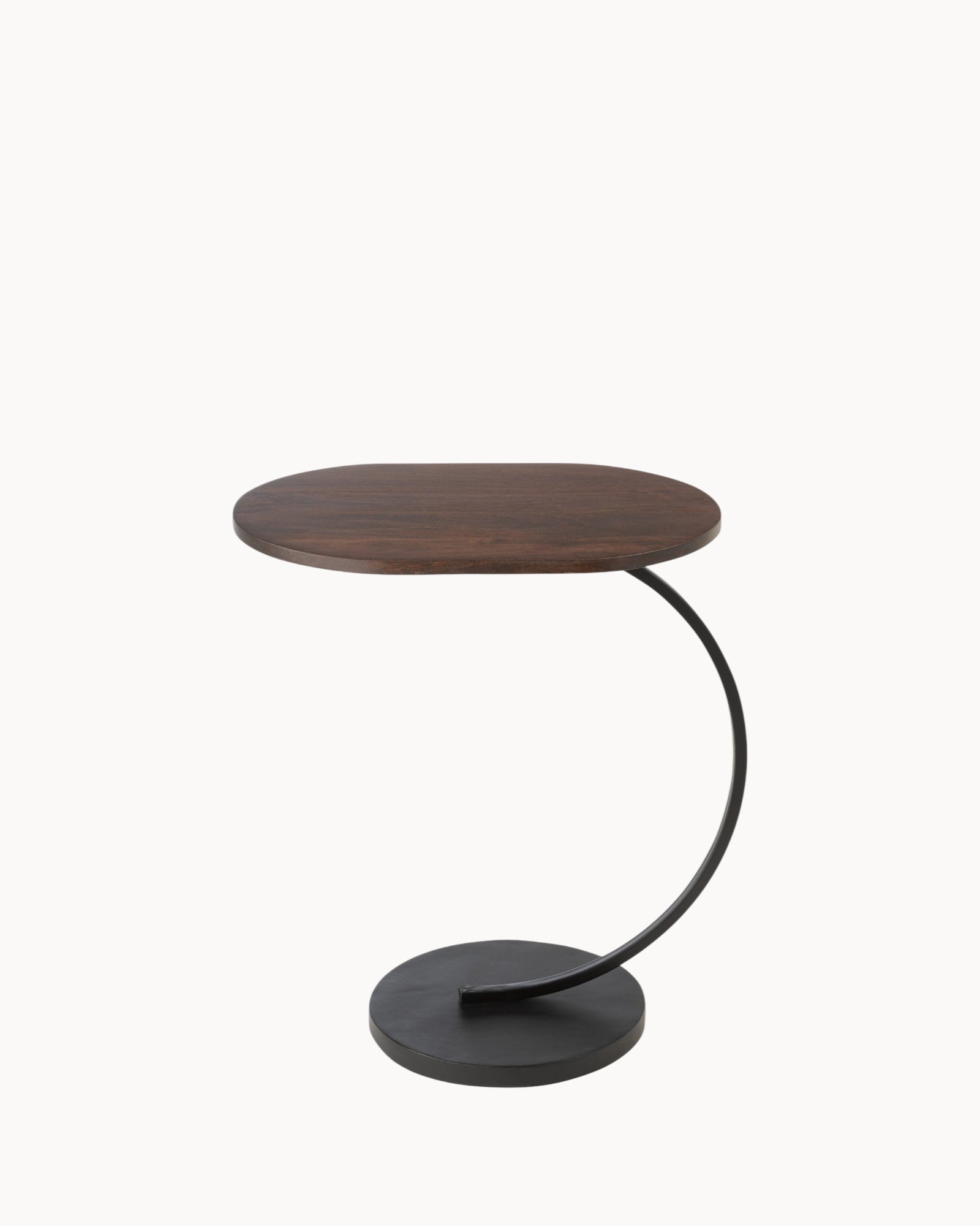 J-Line - Side Table - Industrial Black Iron & Mango Wood - 50x35x59 cm