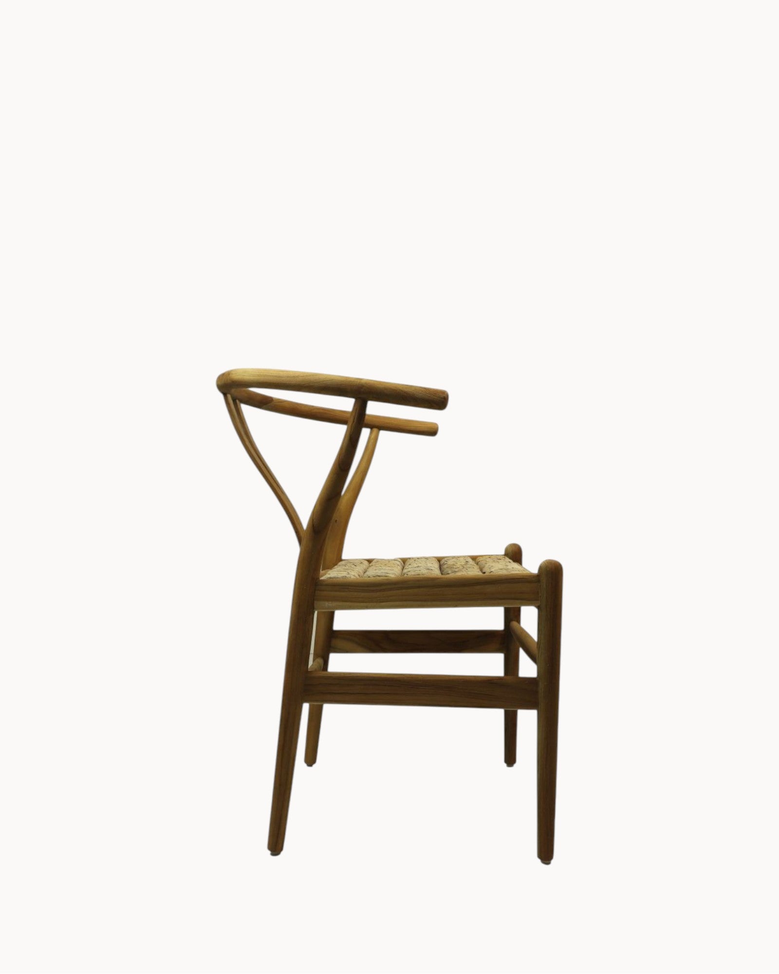 Dining Chair - HSM Collection Delilah - Natural - Teak and Banana Leaf