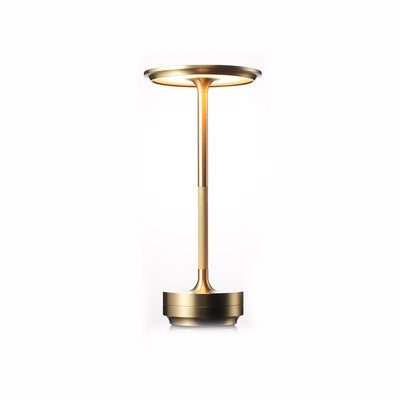 Draagbare aluminium sfeerlamp in industriële touch-design