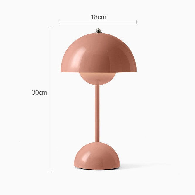 Knopvormige Nachtkastlamp voor Sfeervolle Verlichting