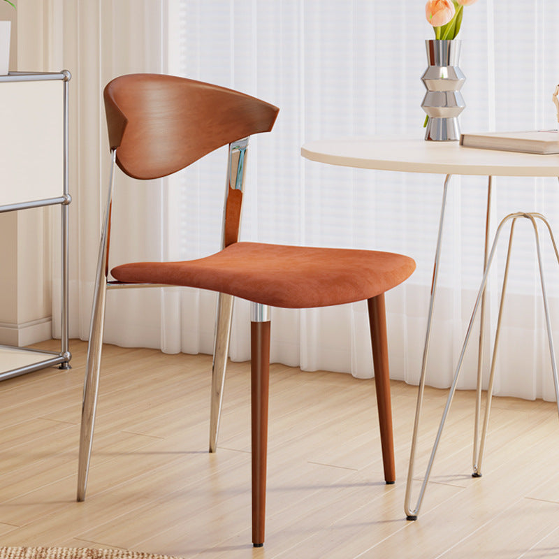 Mid-Century Moderner Massivholz Esszimmerstuhl