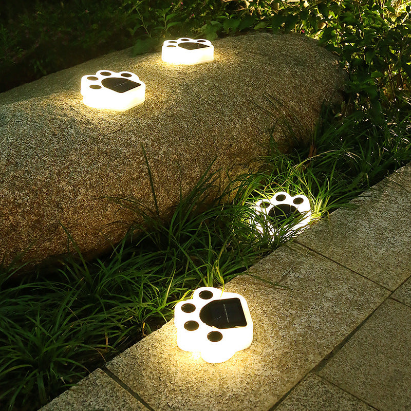 Waterproof Solar Garden Light in Pebble Shape