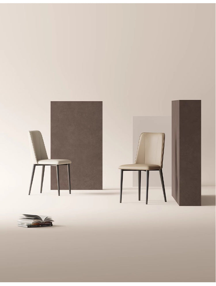 Moderner Esszimmerstuhl im italienischen Stil – Gepolsterter Designer Stuhl