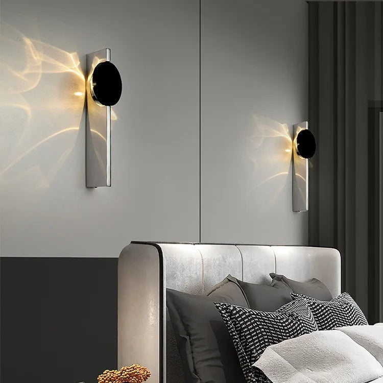 Moderne LED Wandlamp met Rimpellichteffect & Draaibare Kop