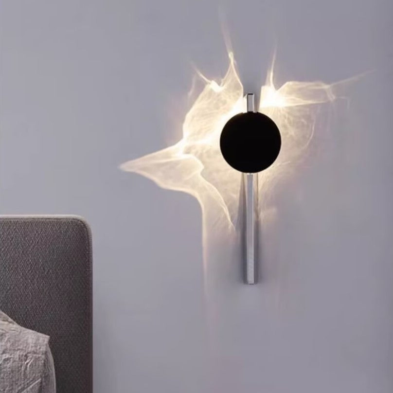 Moderne LED Wandlamp met Rimpellichteffect & Draaibare Kop