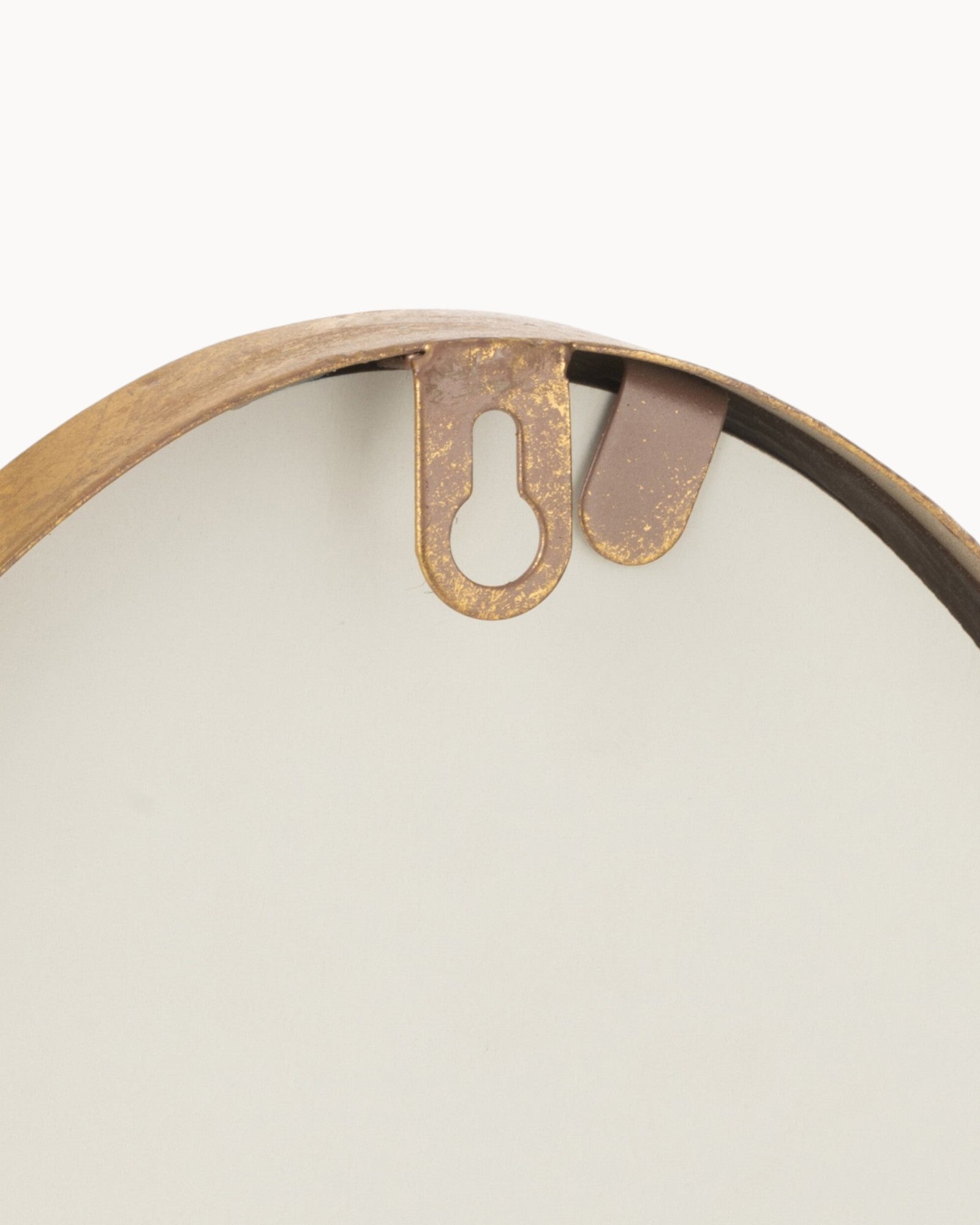 J-Line - Decorative Wall Mirror - Abstract Gold - MDF & Glass - 73x33cm