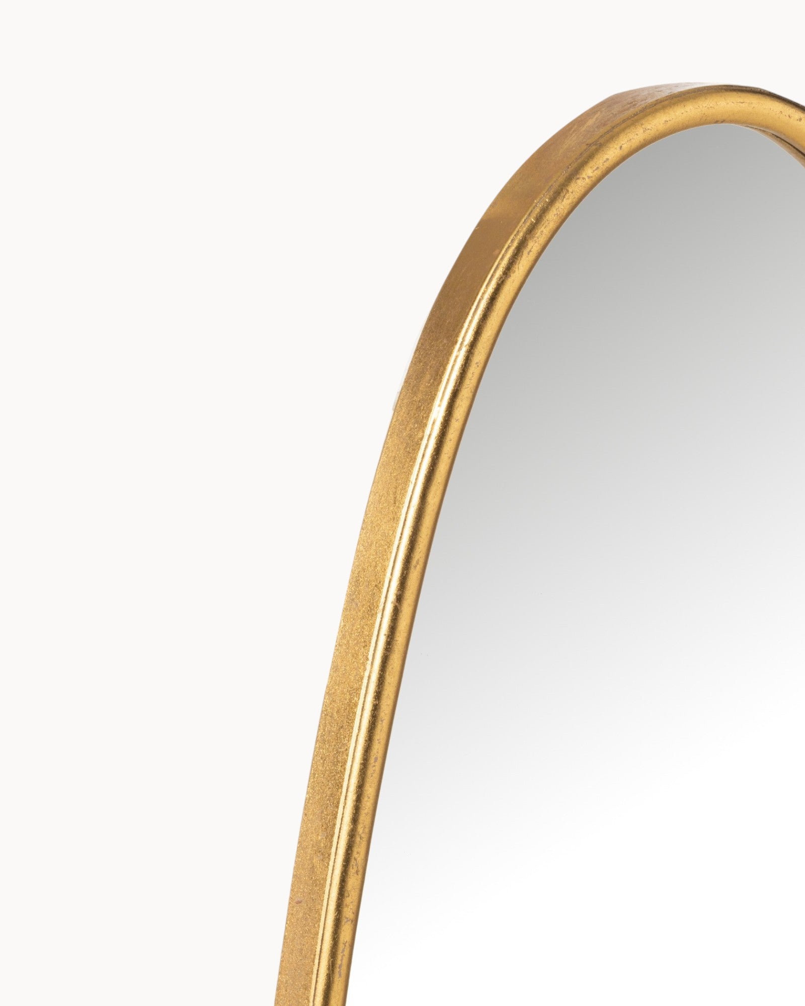J-Line - Decorative Wall Mirror - Abstract Gold - MDF & Glass - 73x33cm