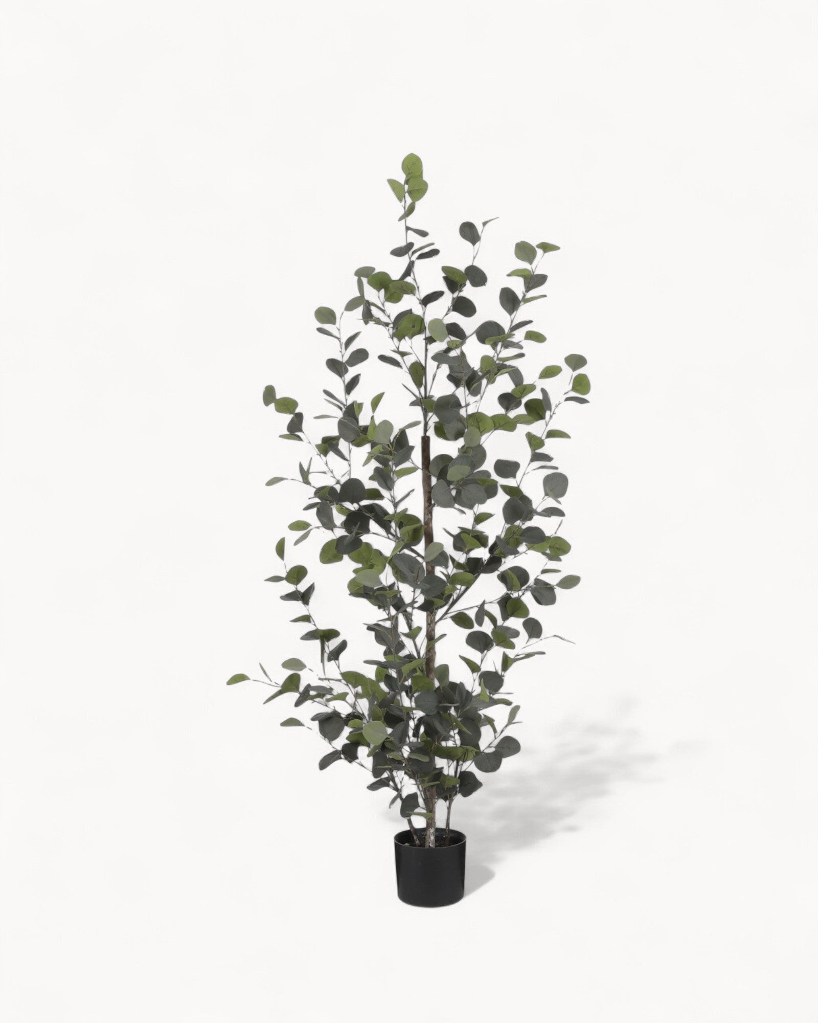 Mica Decoraties - Kunstmatige eucalyptusplant in pot - Groen - H150 x Ø30 cm
