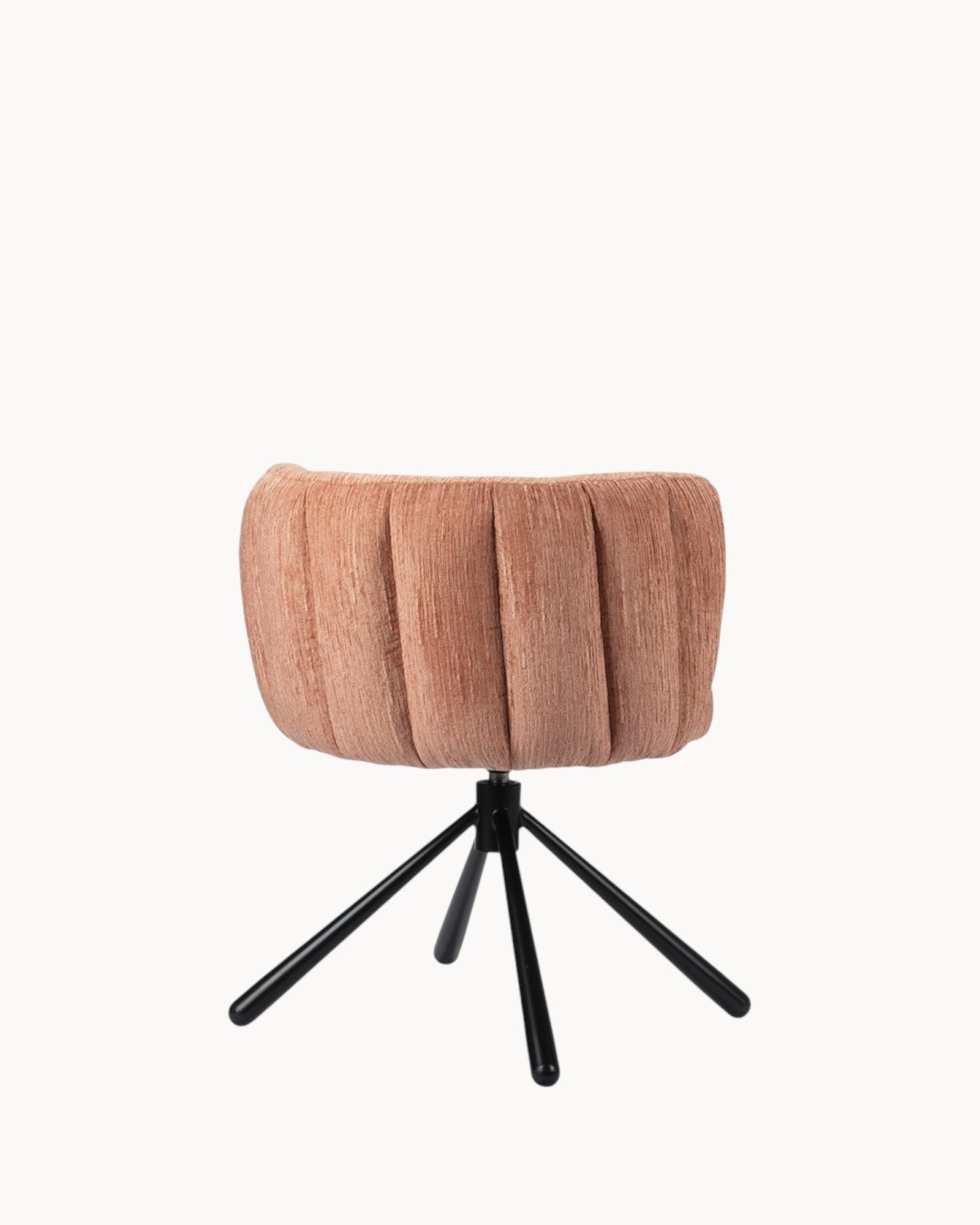 Pole to Pole - Shell Rotating Chair Orange / Black - Ergonomic Swivel Chair