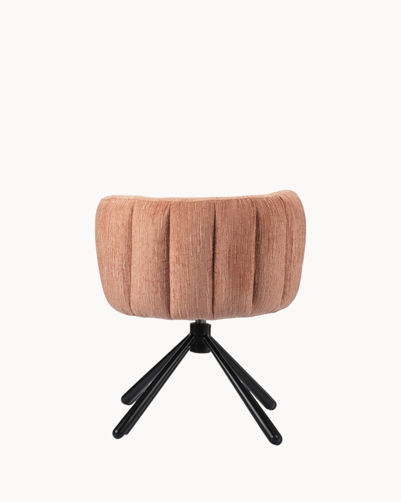 Pole to Pole - Shell Rotating Chair Orange / Black - Ergonomic Swivel Chair