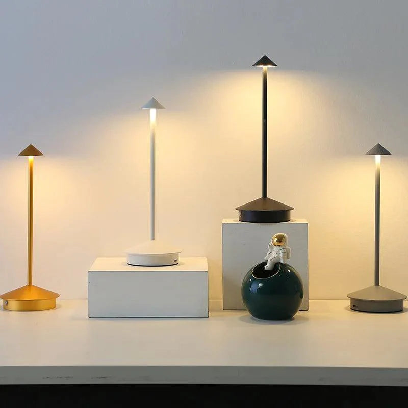 LichtGleam | Kabellose Tischleuchte - Lunensa