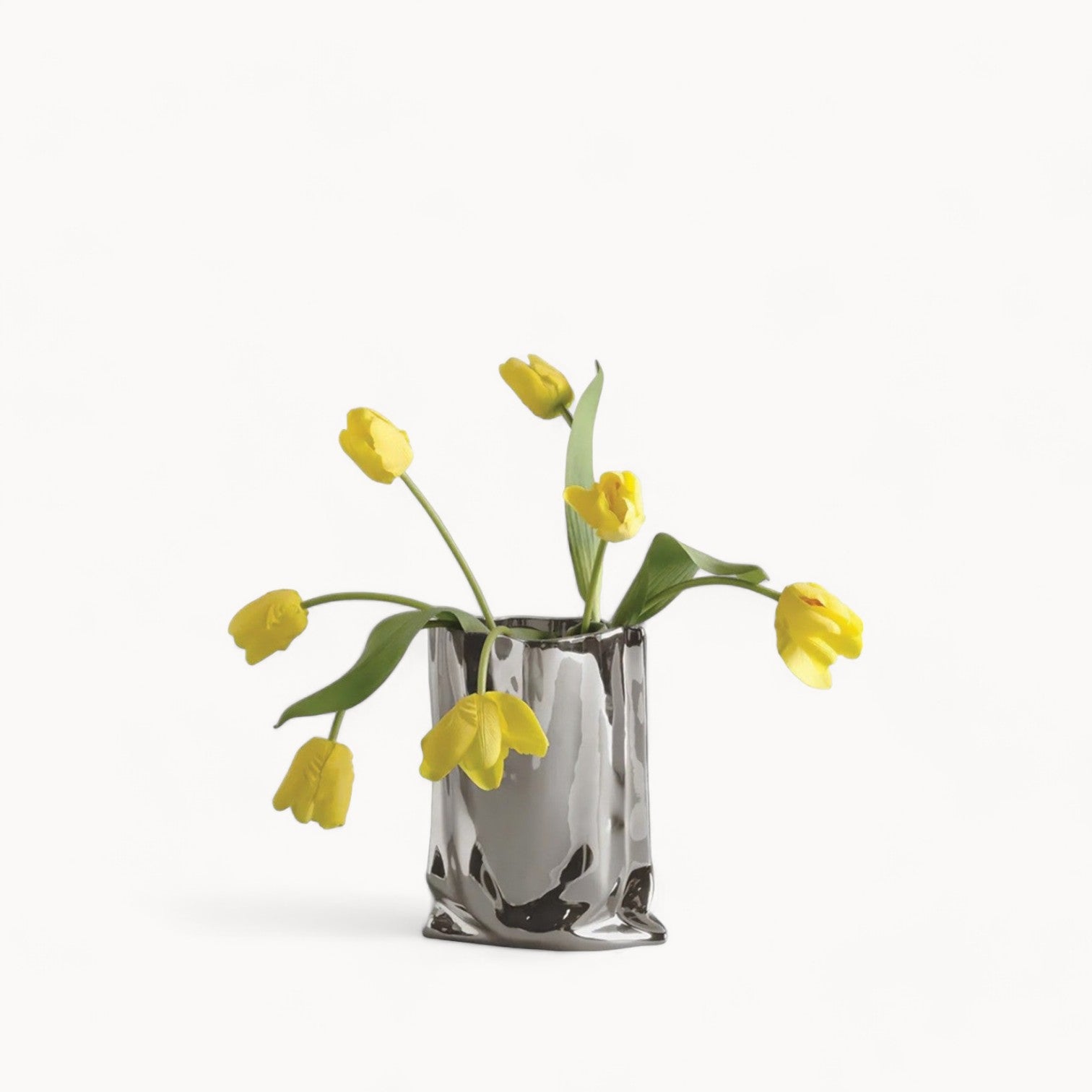 Pleated Flower Vase