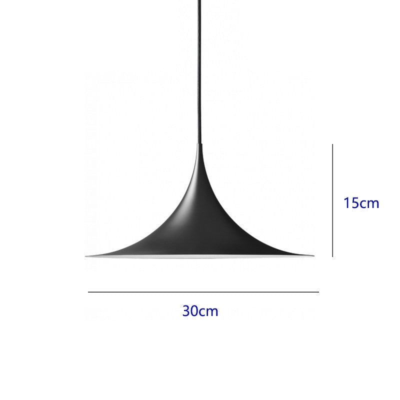 Minimalistische Trompet-Design Hanglamp – Moderne Hanglamp met 3 Lichtkleuren