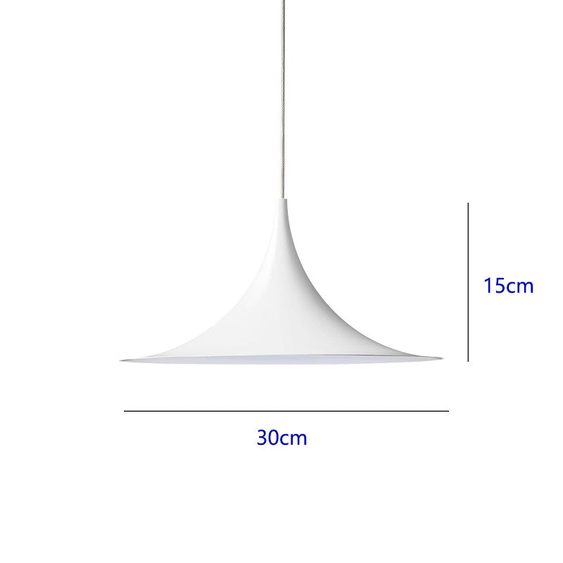 Minimalistische Trompet-Design Hanglamp – Moderne Hanglamp met 3 Lichtkleuren