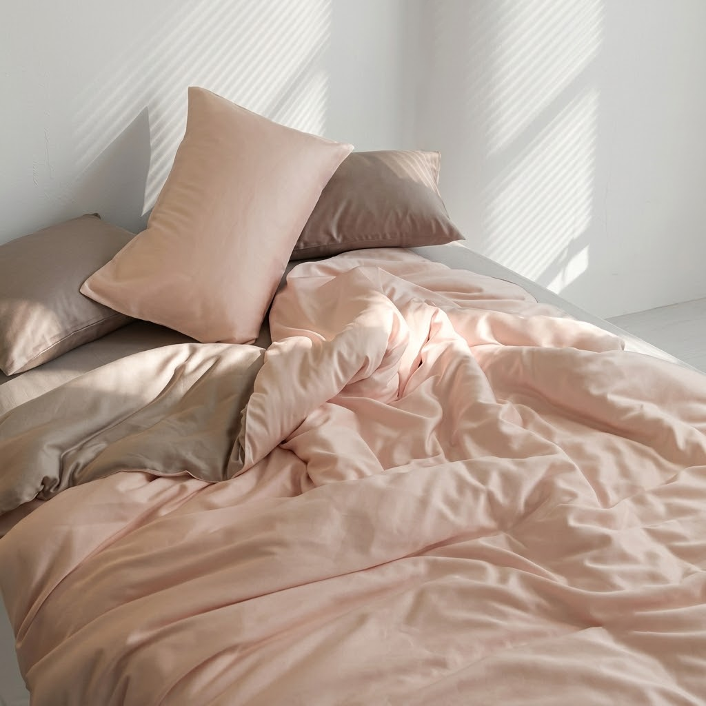 Summer Cooling Silk Bedding Set
