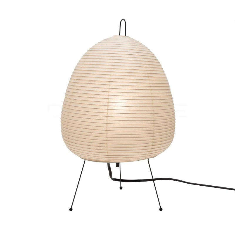Wabi-Sabi Rijstpapier Tafellamp – Japans geïnspireerde designerlamp met zacht licht