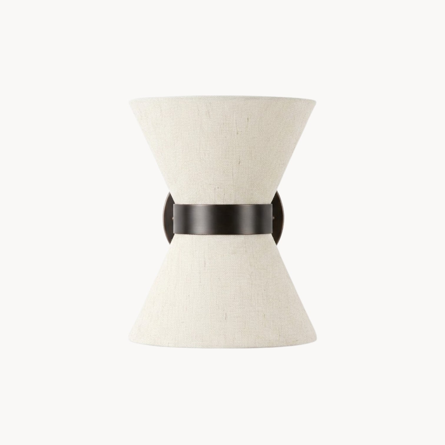 Minimalist Wabi-Sabi Fabric Wall Light