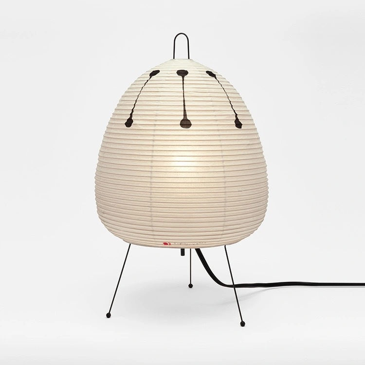 Wabi-Sabi Rijstpapier Tafellamp – Japans geïnspireerde designerlamp met zacht licht