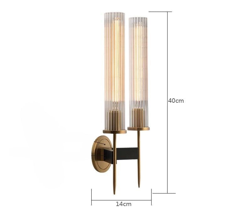 Elegant Minimalist Copper Wall Light