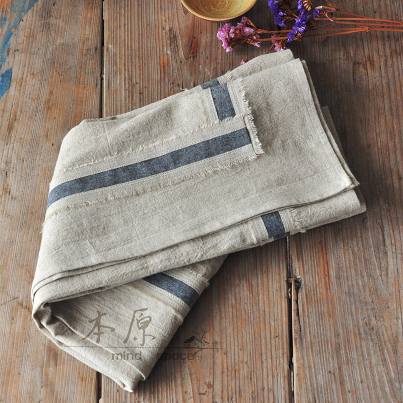 Ramie-Cotton Mix Tablecloth with Natural Texture