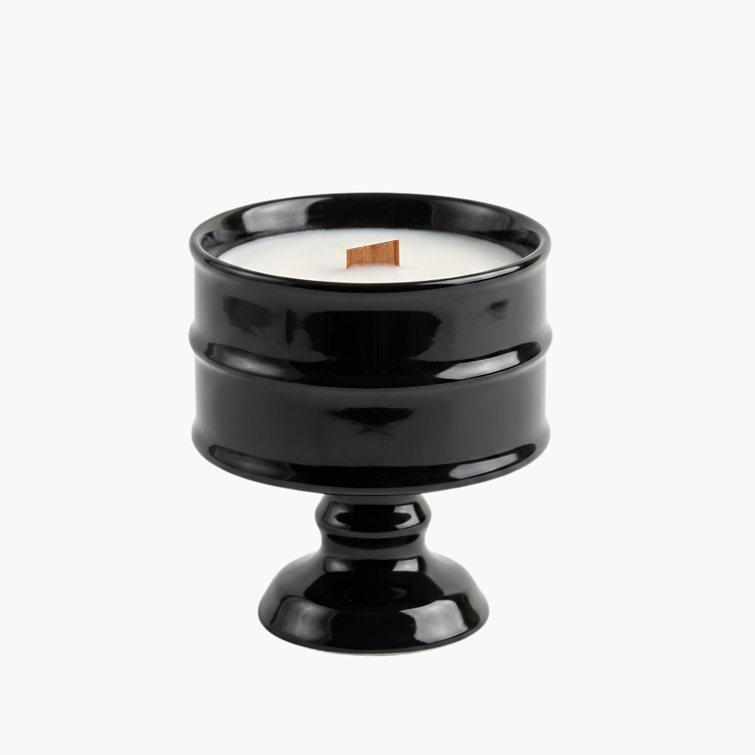 Vintage Keramieken Kandelaar – Elegant Decoratief Object in Retrostijl