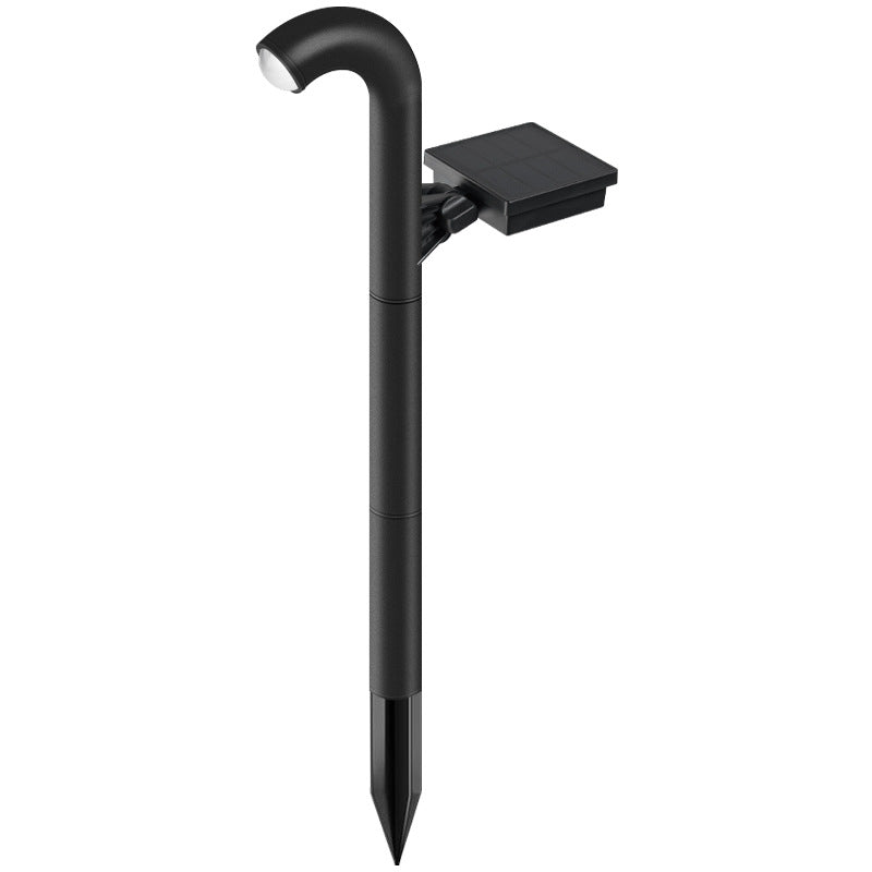 Moderne zonnetuinlamp met grondpen