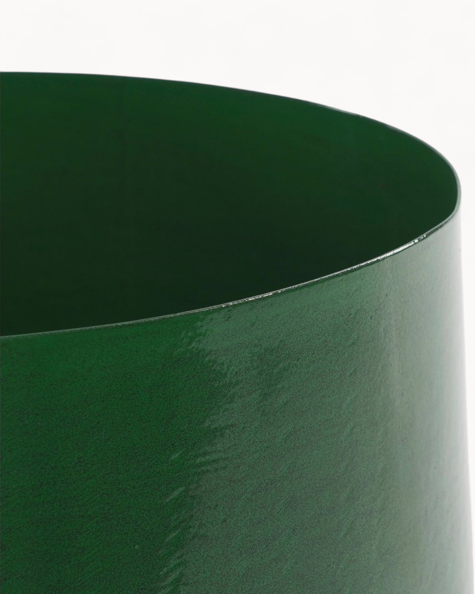 Mica Decorations – Benson Planter Dark Green Metal H32 x Ø37 cm