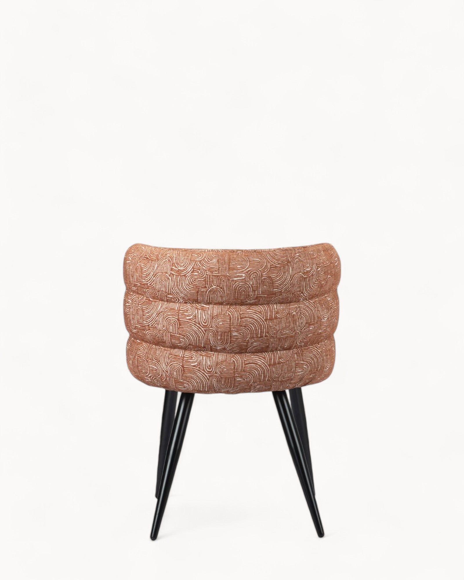 Cloud Chair Safiya Terracotta - Set of 2 - Soft Upholstery - Modern Design