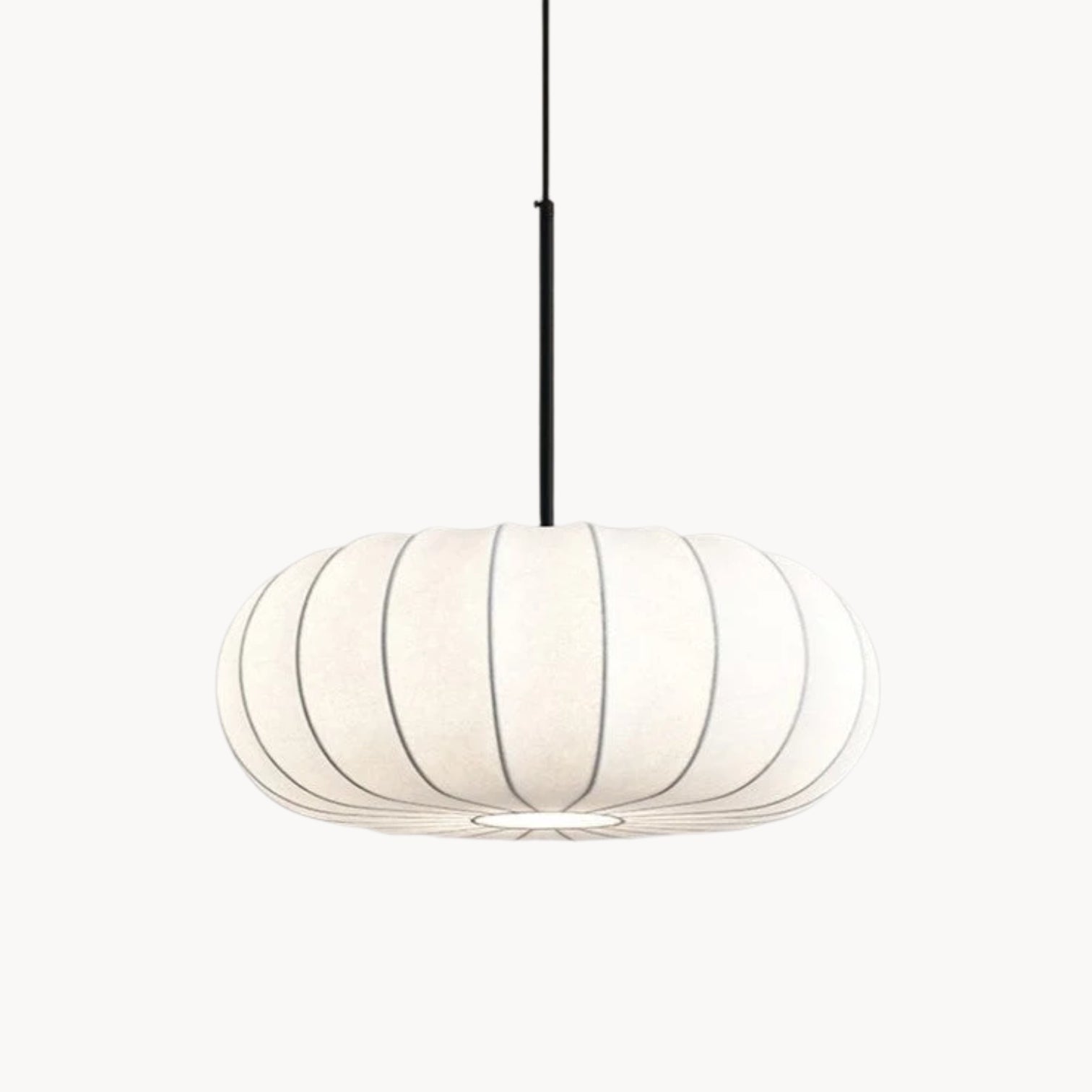 Modern Fabric Pendant Light – Elegant Hanging Lamp with Soft Light