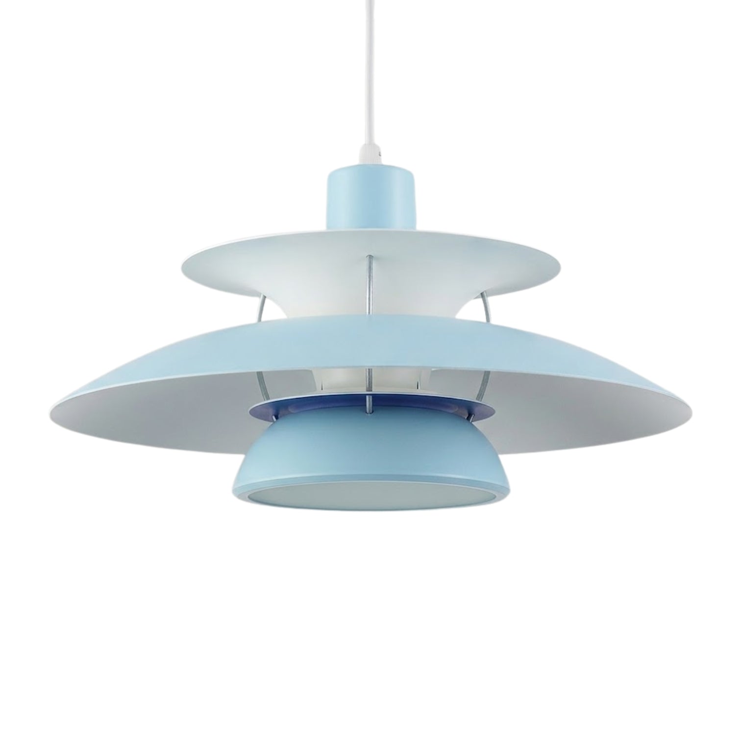 Moderne Designer Hanglamp in PH5 Stijl – Meerlaagse Metalen Hanglamp