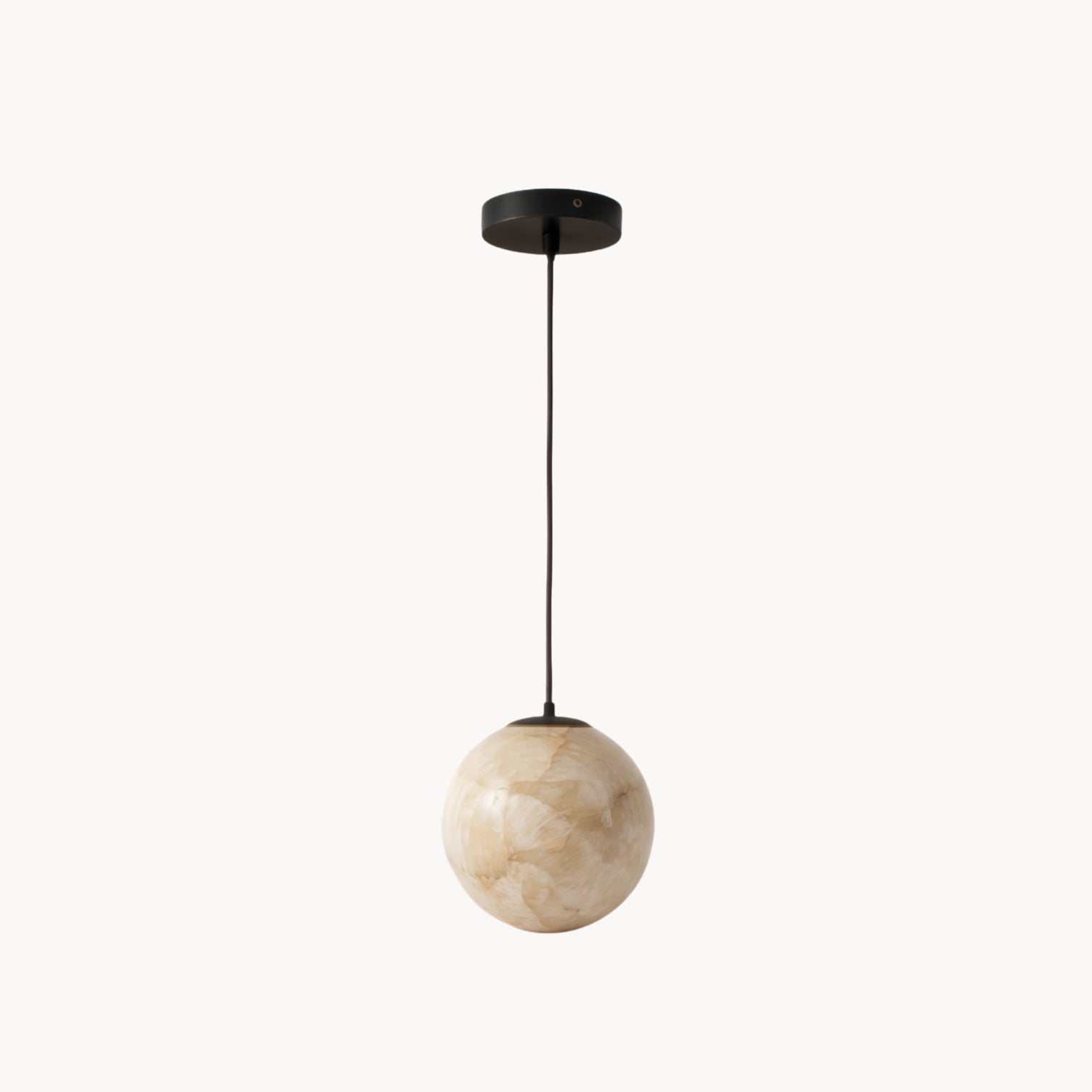 Elegant Marble Pendant Light for Bedside & Living Area