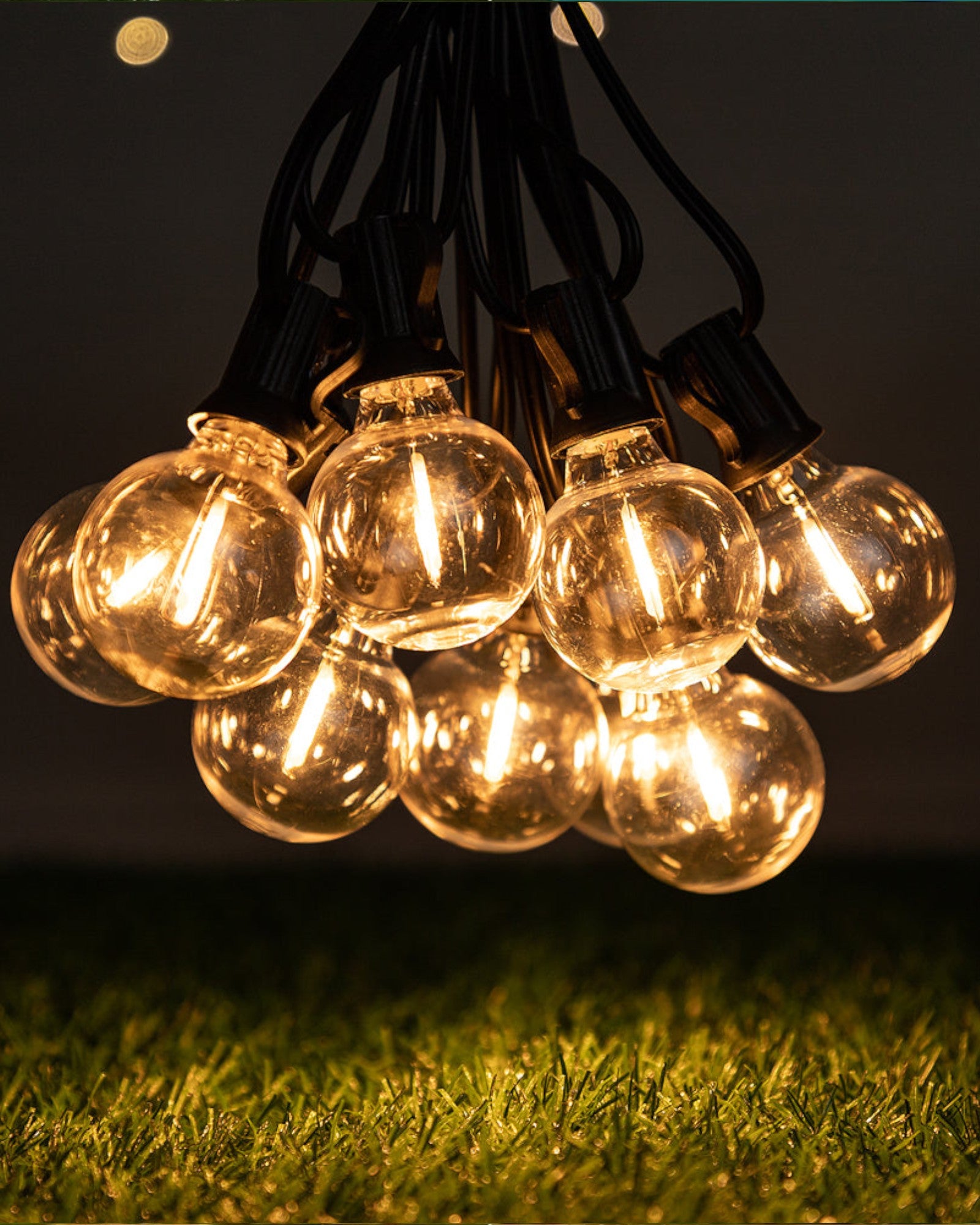 Waterproof LED String Lights for Garden & Patio – Warm White, Dimmable, 150m