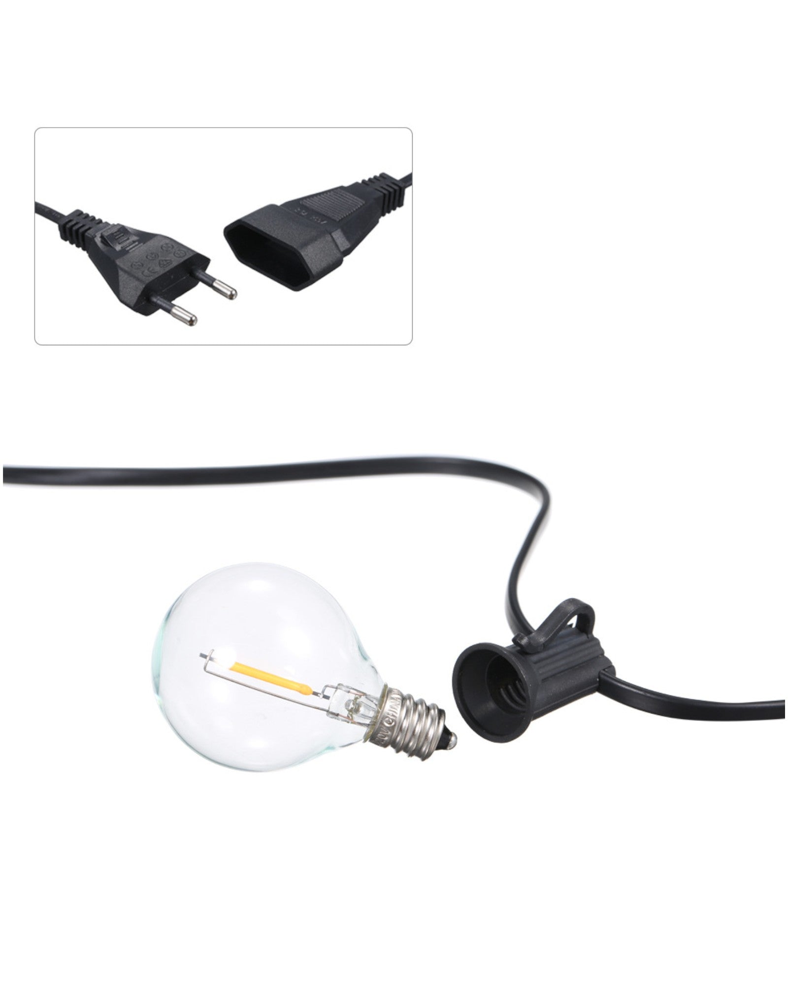 Waterproof LED String Lights for Garden & Patio – Warm White, Dimmable, 150m