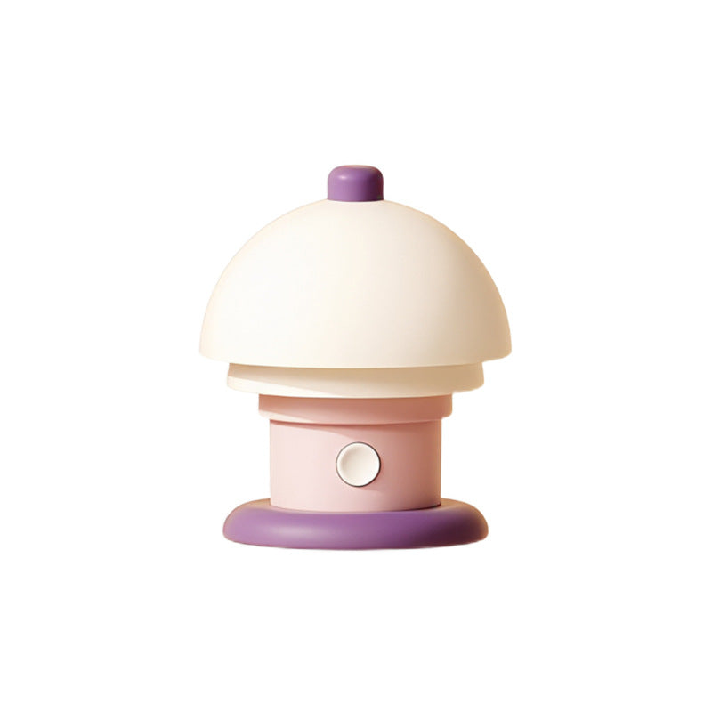 Cream Geometric Atmosphere Bedside Table Lamp