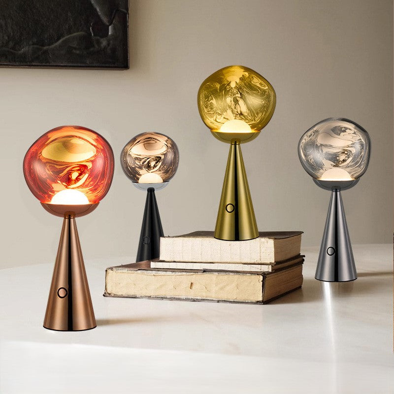 Portable Lava Atmosphere Bedside Table Lamp