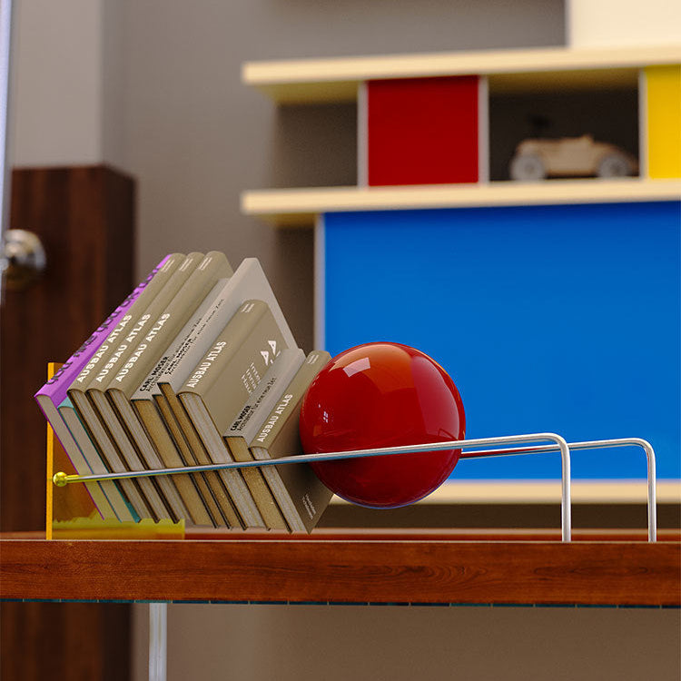 Moderner Designer Bücherstütze im Geometrischen Stil
