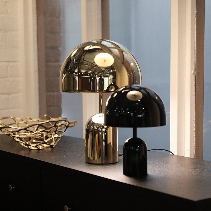 Rechargeable Retro Metal Mushroom Night Light