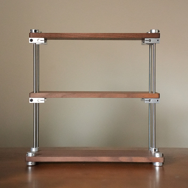 3-Tier Solid Wood Mug Rack – Vintage Style