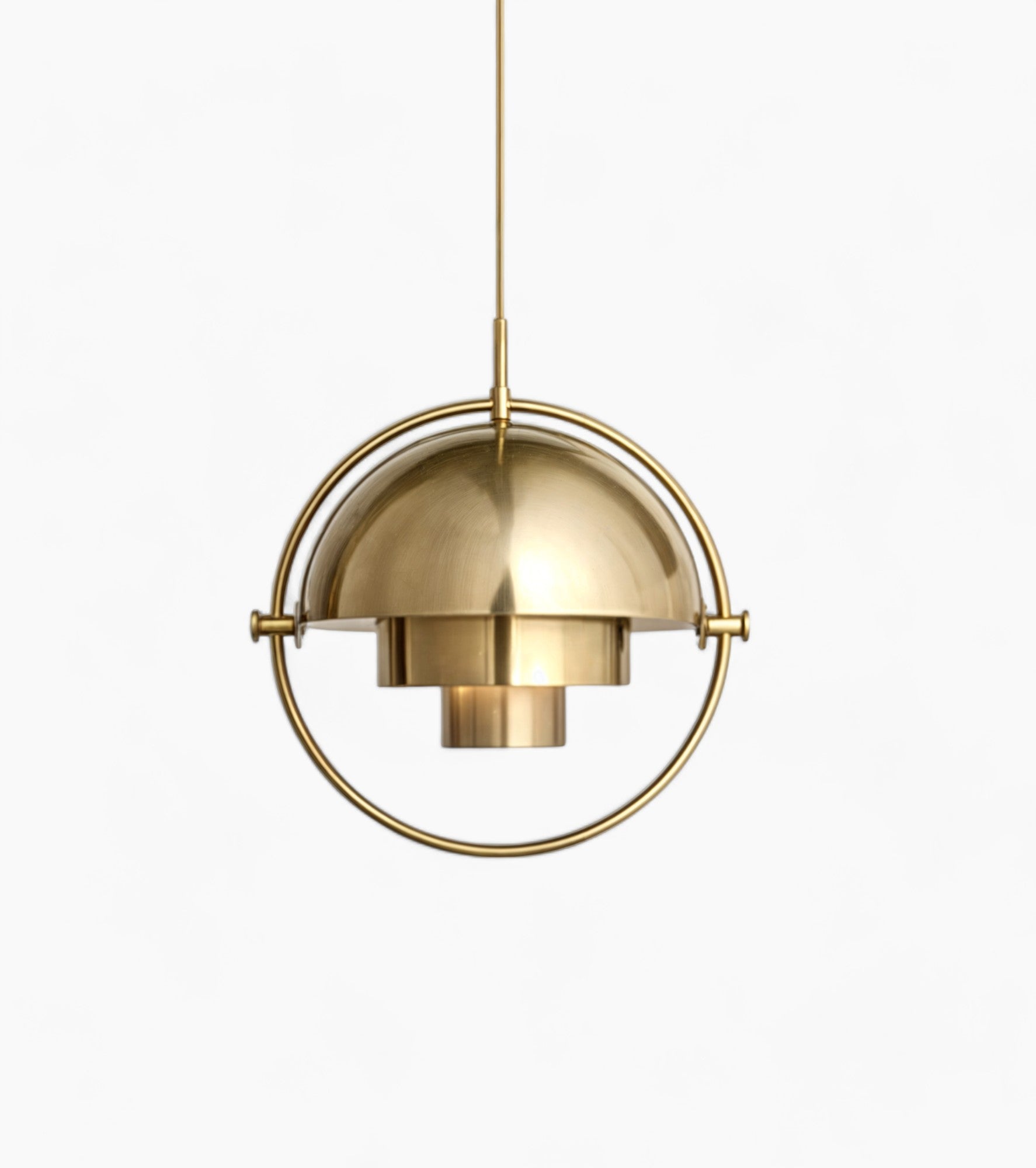 Moderne Eisen Glas Pendelleuchte | E27 Fassung | Chromoberfläche | Schwarz Silber Gold