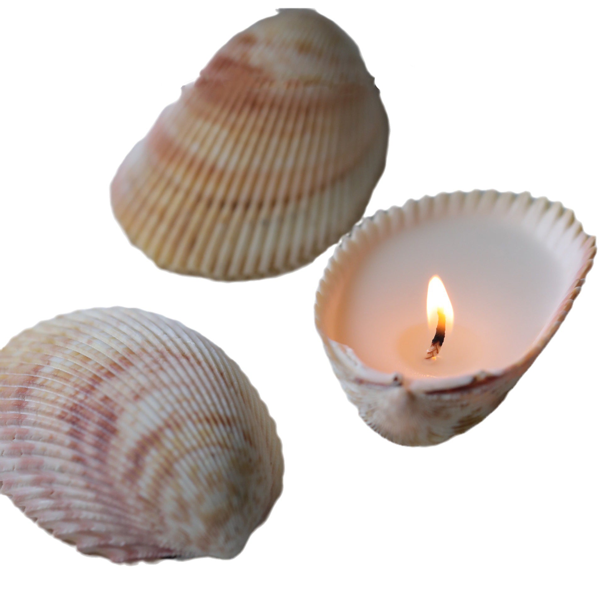 Geurkaars van natuurlijke sojawas met essentiële oliën