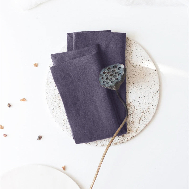 Elegant Ramie Placemat and Napkin Set