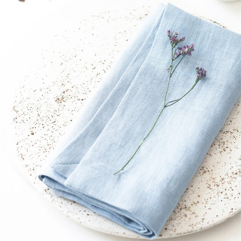 Elegant Ramie Placemat and Napkin Set