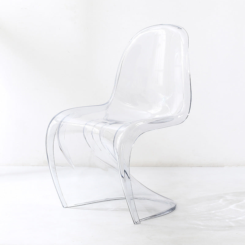 Iconische Transparante Ligstoel in Panton Stijl
