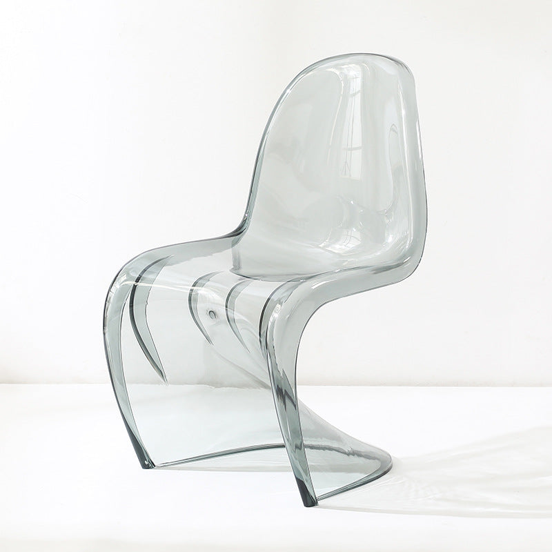 Iconische Transparante Ligstoel in Panton Stijl