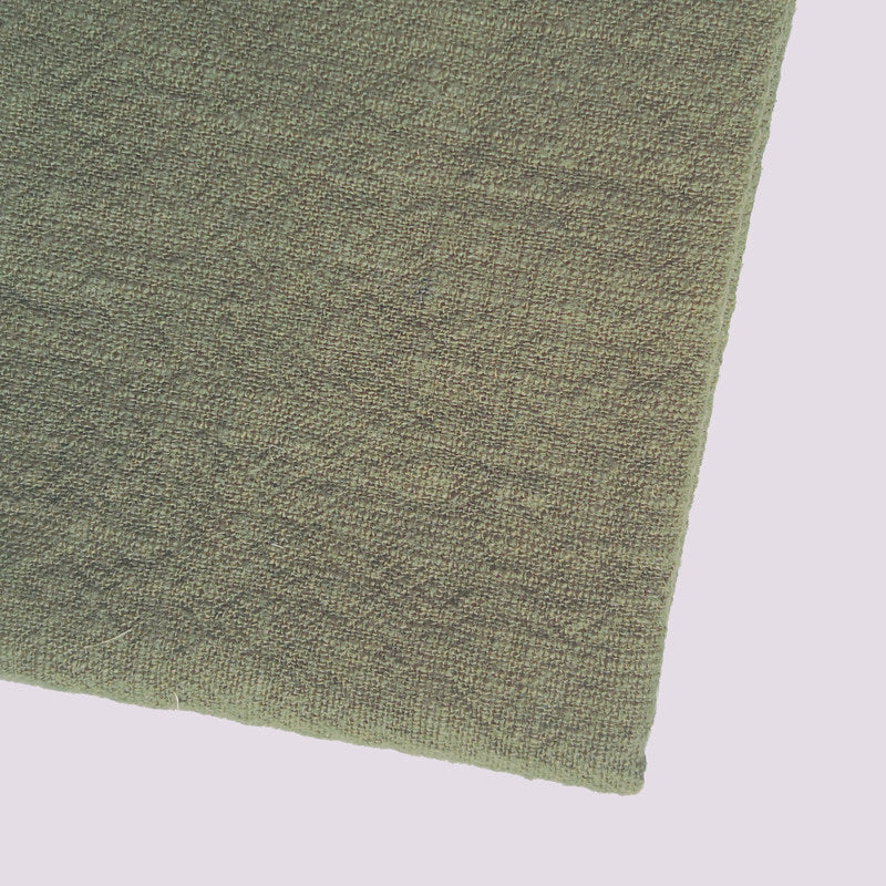 Heavy Ramie-Linen Tablecloth with Tassel Border